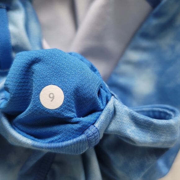 Lululemon Women's Speed Track 6" Short Tidal Trip Pipe Dream Blue Size 6 - Picture 8 of 10